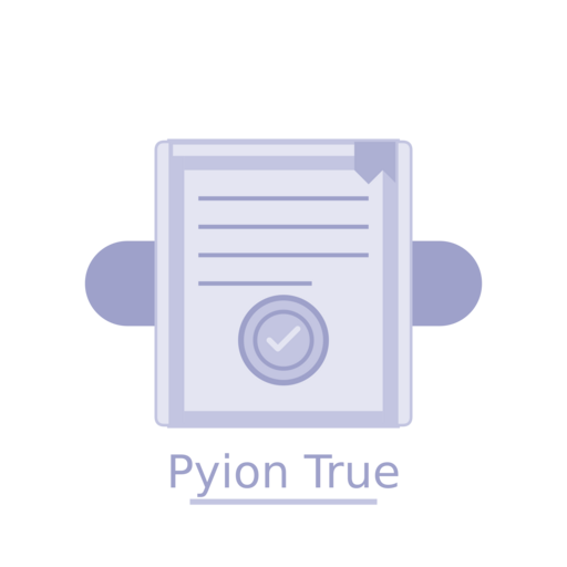 Логотип Pyion True